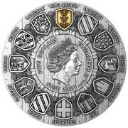 5 Dollars - Elizabeth II Arthur Pendragon obverse image