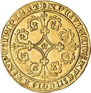 Pieter d'Or - Johanna and Wenceslas, Belgium, 1375-1380 reverse image