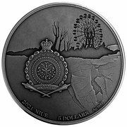 5 Dollars - Elizabeth II Chernobyl obverse image