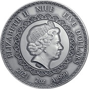 5 Dollars - Elizabeth II Panda obverse image