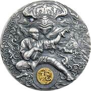 5 Dollars - Elizabeth II Shaolin Kung Fu, Niue, 2021 reverse image