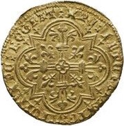 Small Agnel "Petit Mouton d'Or" - John IV, Belgium, 1415-1427 reverse image