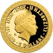 5 Dollars - Elizabeth II Unicorn obverse image