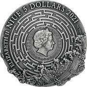 5 Dollars - Elizabeth II Daedalus and Icarus obverse image