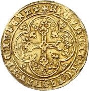 Gold Écu - John IV, Belgium, 1418-1419 reverse image