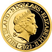 5 Dollars - Elizabeth II Saint James the Greater obverse image