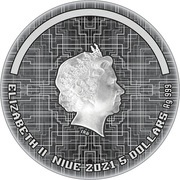 5 Dollars - Elizabeth II Cyberpunk obverse image