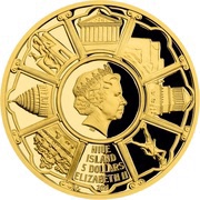 5 Dollars - Elizabeth II The Great Pyramid of Giza obverse image