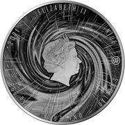 5 Dollars - Elizabeth II Black Hole obverse image