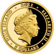 5 Dollars - Elizabeth II Wolf obverse image