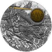5 Dollars - Elizabeth II Mulan, Niue, 2021 reverse image