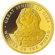 5 Dollars - Elizabeth II Great Sphinx of Giza, Niue, 2021 reverse image