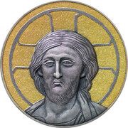 5 Dollars - Elizabeth II Christ Pantocrator, Niue, 2022 reverse image