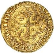 1 Gold Ecu "Klinkaart" - Philip the Good, Belgium, 1431-1434 reverse image