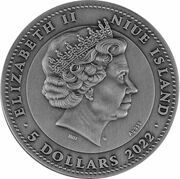 5 Dollars - Elizabeth II Evolution obverse image