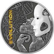 5 Dollars - Elizabeth II Evolution, Niue, 2022 reverse image
