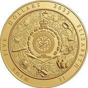 5 Dollars - Elizabeth II Nuestra Señora de Atocha obverse image