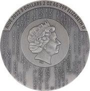 5 Dollars - Elizabeth II The Matrix obverse image
