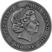 5 Dollars - Elizabeth II Triton obverse image