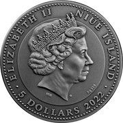 5 Dollars - Elizabeth II War Elephant obverse image
