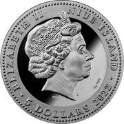 5 Dollars - Elizabeth II Yeti obverse image