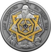 5 Dollars - Elizabeth II Dr. John Dee, Niue, 2022 reverse image