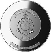 5 Dollars - Elizabeth II Emotions obverse image