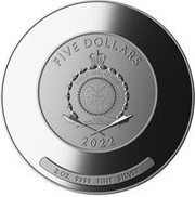 5 Dollars - Elizabeth II Water and Earth obverse image