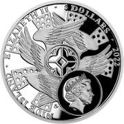 5 Dollars - Elizabeth II Archangel Michael obverse image
