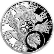 5 Dollars - Elizabeth II Archangel Raphael obverse image