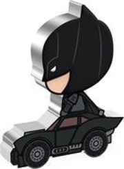 5 Dollars - Elizabeth II Batman and Batmobile, Niue, 2022 reverse image