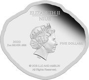 5 Dollars - Elizabeth II Extra-Terrestrial obverse image