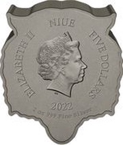 5 Dollars - Elizabeth II Tiger obverse image