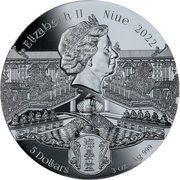 5 Dollars - Elizabeth II Tiger obverse image