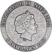 5 Dollars - Elizabeth II Harry Potter and the Philosopher's Stone obverse image