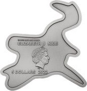 5 Dollars - Elizabeth II Mosasaurus obverse image
