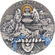 5 Dollars - Elizabeth II Shambhala, Niue, 2022 reverse image