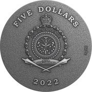 5 Dollars - Elizabeth II King Tut's Tomb obverse image