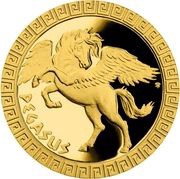 5 Dollars - Elizabeth II Pegasus, Niue, 2022 reverse image