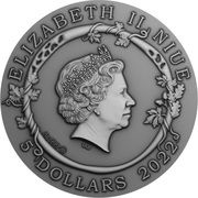 5 Dollars - Elizabeth II Jason and the Argonauts obverse image
