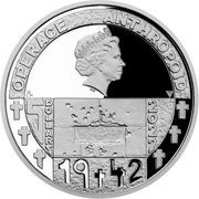 5 Dollars - Elizabeth II Lidice and Ležáky obverse image