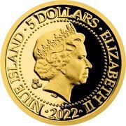 5 Dollars - Elizabeth II Saint Lucy obverse image