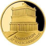 5 Dollars - Elizabeth II Mausoleum at Halicarnassus, Niue, 2022 reverse image