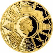 5 Dollars - Elizabeth II The Statue of Zeus obverse image