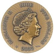 5 Dollars - Elizabeth II Bacchus obverse image