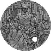 5 Dollars - Charles III John Dillinger, Niue, 2022 reverse image