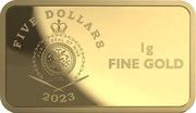 5 Dollars - Elizabeth II Vilnius Cathedral obverse image