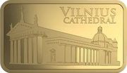 5 Dollars - Elizabeth II Vilnius Cathedral, Niue, 2023 reverse image