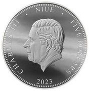 5 Dollars - Charles III Advance to Victory obverse image