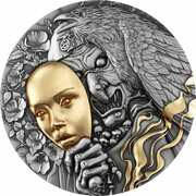 5 Dollars - Charles III Behind the Mask, Niue, 2023 reverse image